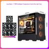 SAMA God of Light Mini White mATX240 Case with Transparent Side Panel