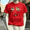 Camiseta de Algodón Transpirable Suave de Manga Corta con Estampado Gráfico de Madonna para Unisex Unisex Oversize Producto Caliente Suave