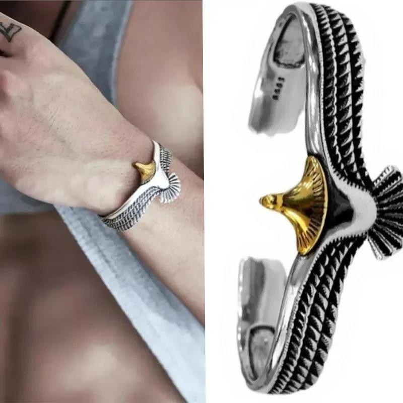 Personalized Retro Ethnic Pixiu Bangle for Men Women Stylish Cuff Bracelet Unique Jewelry Gift