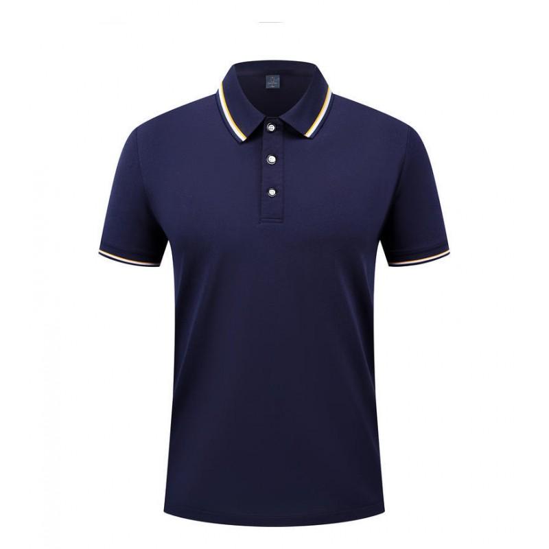 Quick-Dry Ice Silk Collar Polo Shirt Corporate Teams Group Events Custom Printed