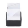 LED Holographic Crystal Cube 3D Photo Display Smart Weather Digital Clock for Desk Car Decoration GIF Animation Photo