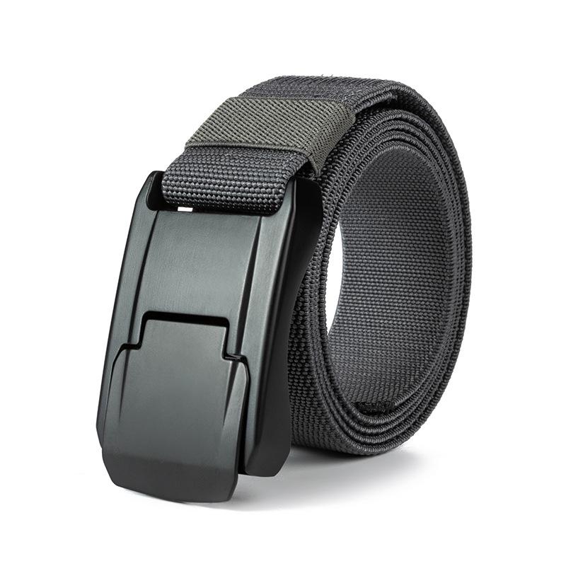 

Tactical Elastic Woven Leather Belt - Fashionable Youth Men s Casual Belt 125 cm