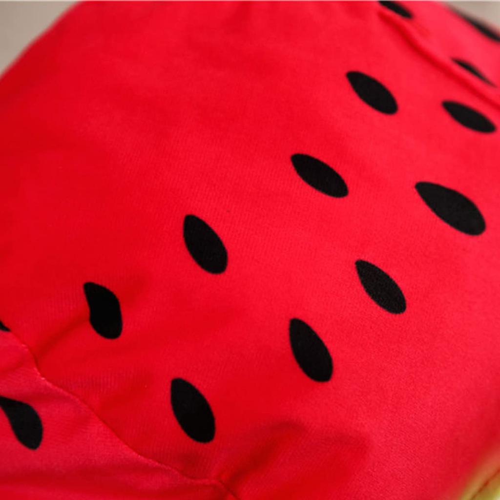 Edostree Watermelon Headgear, Watermelon Cap, Cosplay, Watermelon Hat, Plush Toy, Christmas, Halloween, Costume, Photo Shoot, Party Supplies, XGMZ-01