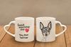 Toy Fox Terrier, American Toy Terrier, Amertoy - Cup with a Dog, Adorable Cup with a Heart-shaped Handle, Universal Gift from the Art-Dog Brand