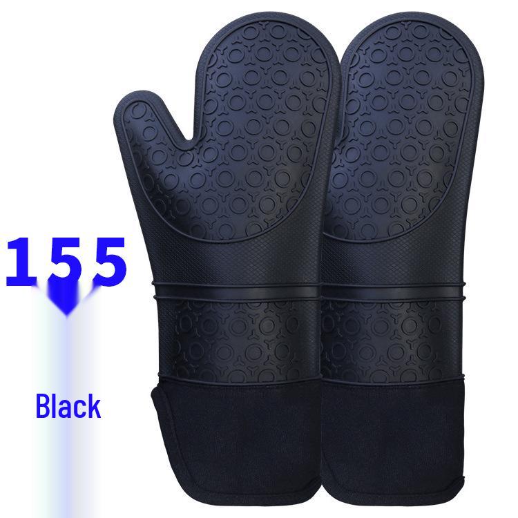 Nine Likes Hitzebeständige Silikonhandschuhe zum Backen - Dick, Qualitätsisolation