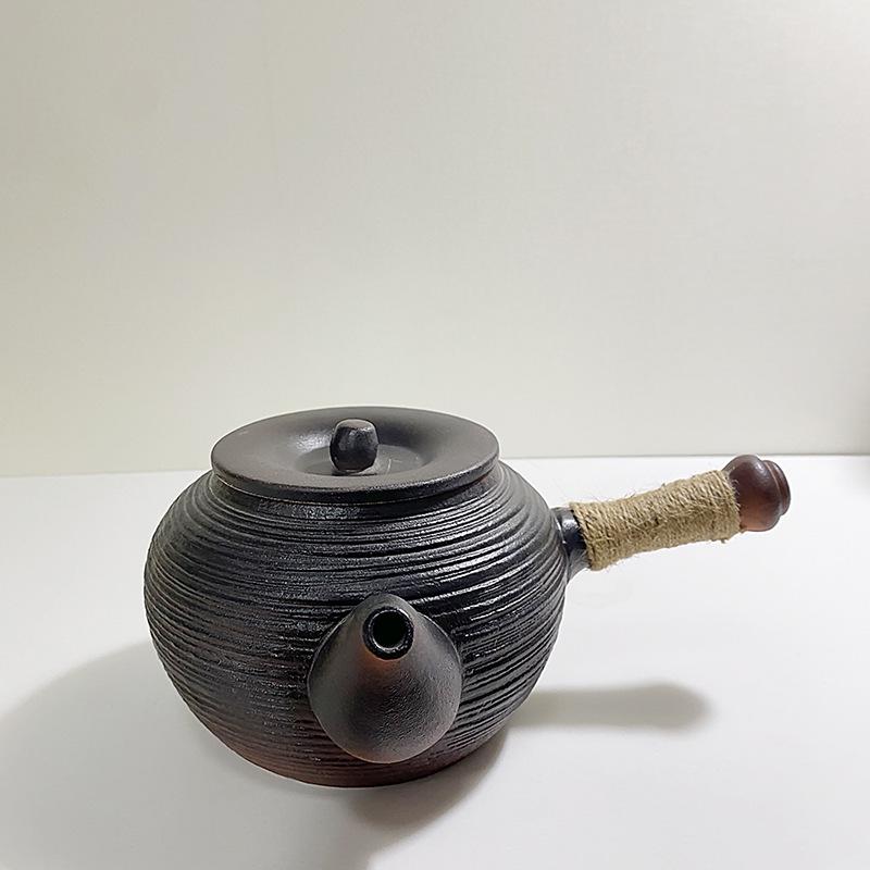 Volcanic Stone Electric Teapot Stove Set for Indoor Cooking and Gifting