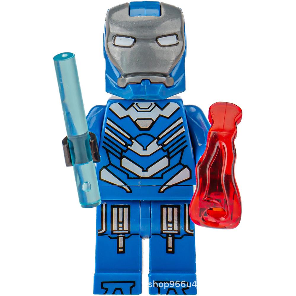 Ninja Warrior Superhero Doll With Weapon Single Building Block Assembly Toy