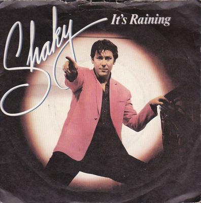 7inch Record SHAKIN' STEVENS - It's Raining EPCA1643 Epic 1981 UK Rock Used
