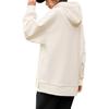 Fila Fw22 Athletics Solid Loose Fit Hoodie Women Hoodies Jade-White A11W241219FWT
