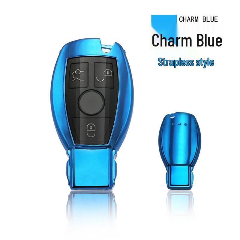 Mercedes Smart Key Full-Cover TPU Soft Case