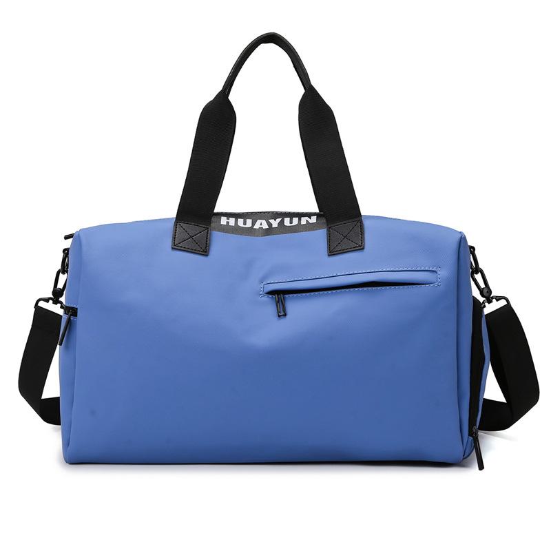 Large capacity fitness bag Korean version oblique span yoga bag fashionable and lightweight travel tote bag