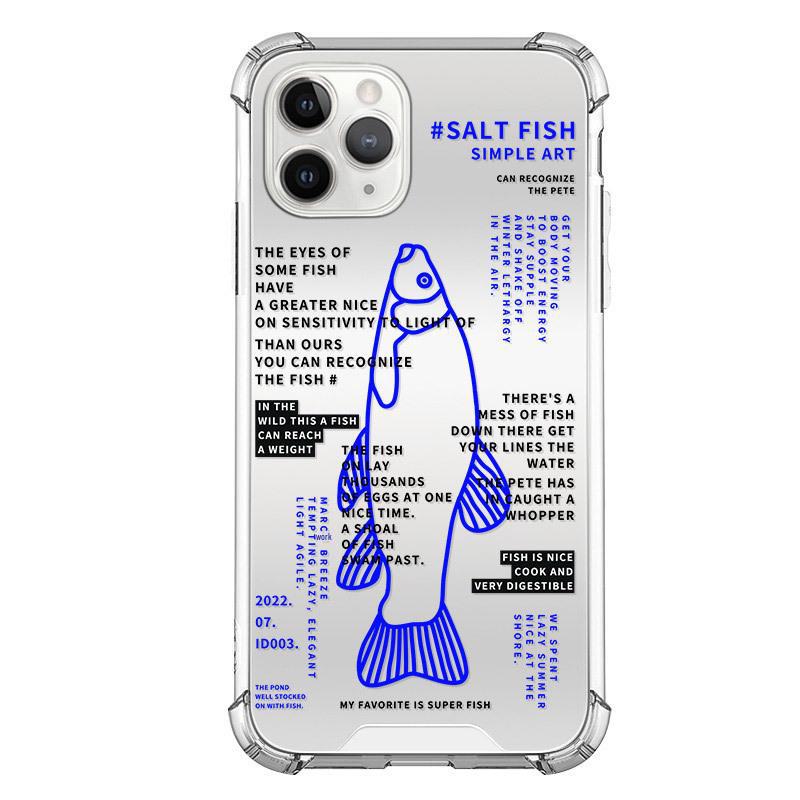 

Чехол Zhitai для iPhone 14Pro, 13Pro Max, 16, Xiaomi 14 и P60 с мультяшным зеркалом iPhone 11