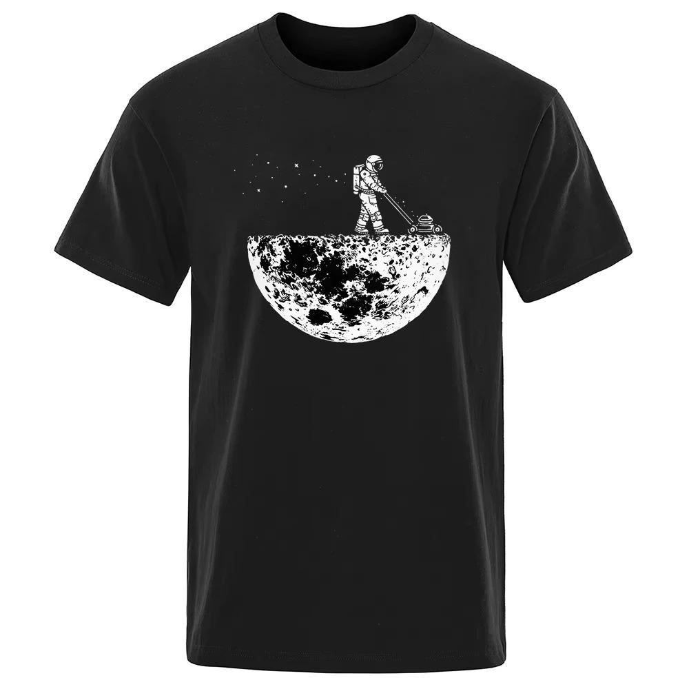 

Astronauts Cherry The Lunar Environment Casual TShirt Mens and Womens Luxury Brand Top M