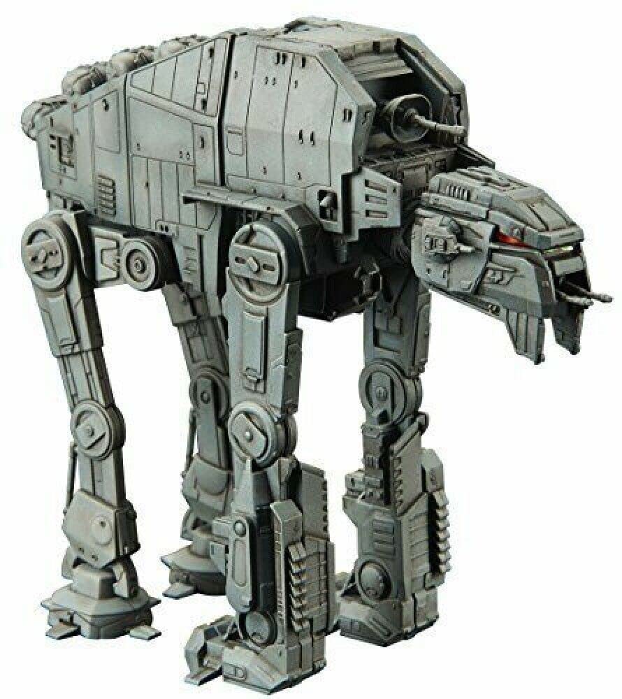 

BANDAI SPIRITS Star Wars Модель транспортного средства 012 Пластиковая модель AT-M6 с цветовой кодировкой серый