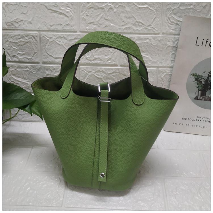 

Жіноча сумка з натуральної шкіри 2024 р. - сумка великої ємності з натуральної шкіри 18cm