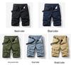 Men's Summer Multi-Pocket Casual Work Shorts - Stylish and Lightweight