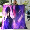 Anime Code Geass printed throw blanket—lightweight,soft,warm;versatile blanket all seasons—perfect air-conditioning throw,nap blanket