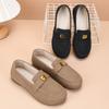 Retro Flats Slip On Loafers Woman Shoes for Spring 2026 New Soft Soled Fashionable Casual Single Shoes for Mothers Casual Shoes