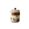 Ru kiln portable travel tea set outdoor camping tea drinking equipment souvenir gift