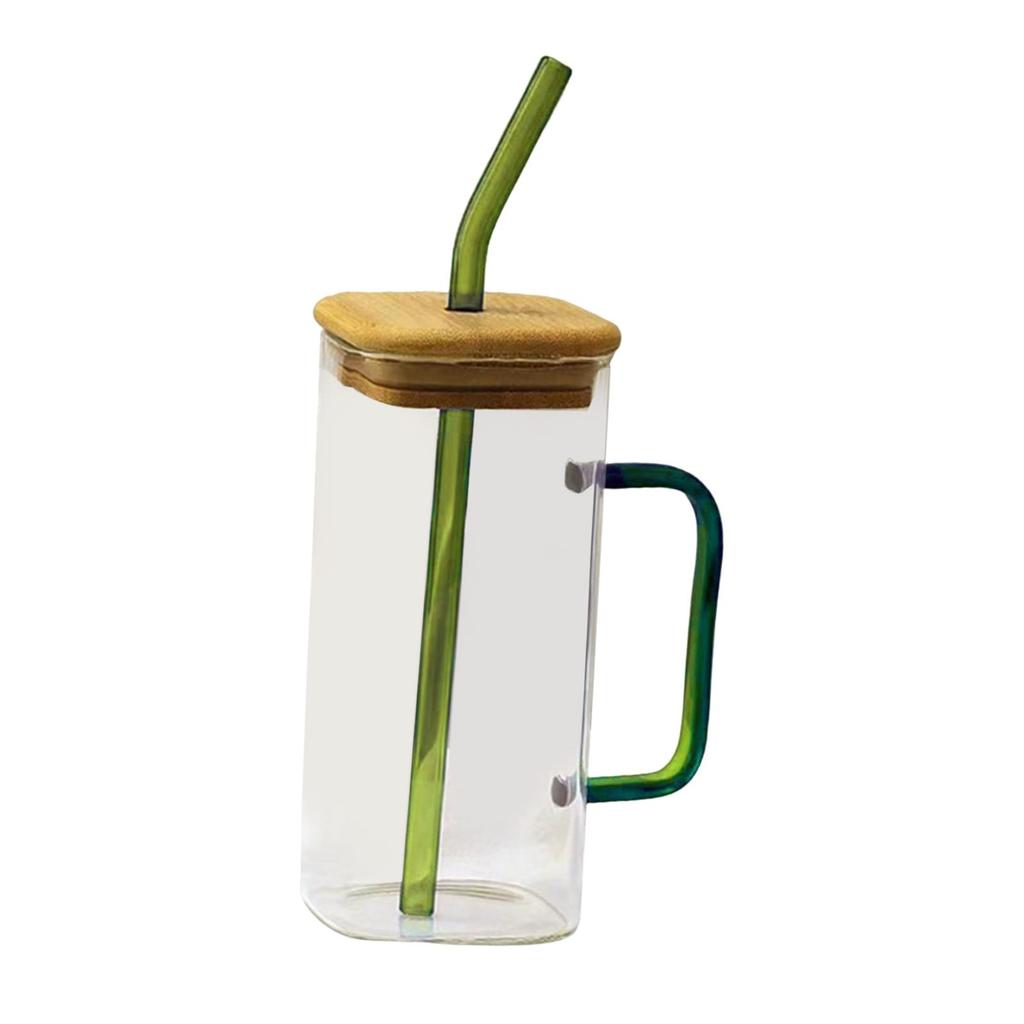 Drinking Clear Glasses Birthday Gifts for Iced Cold Beverages Green