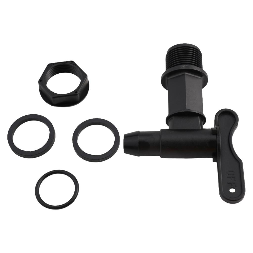 IBC Faucet Replacement Connector Valves Plastic Water Butt Tap Adaptor Beer Garden Water Tanks Faucet Tap Adapter Tool