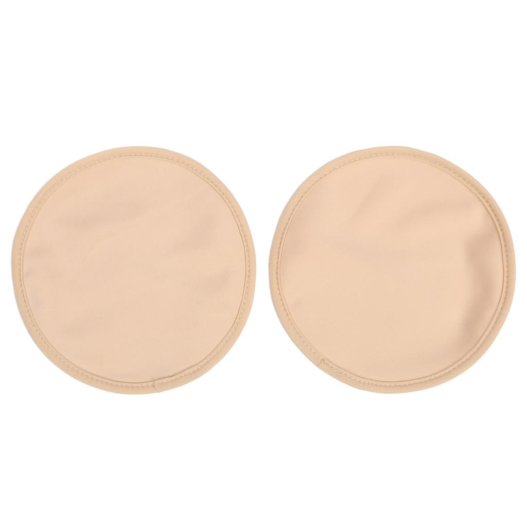 2Pcs Castor Oil Breast Pack Wrap Reusable Leak Proof Washable Nursing Pad for Care Assistant