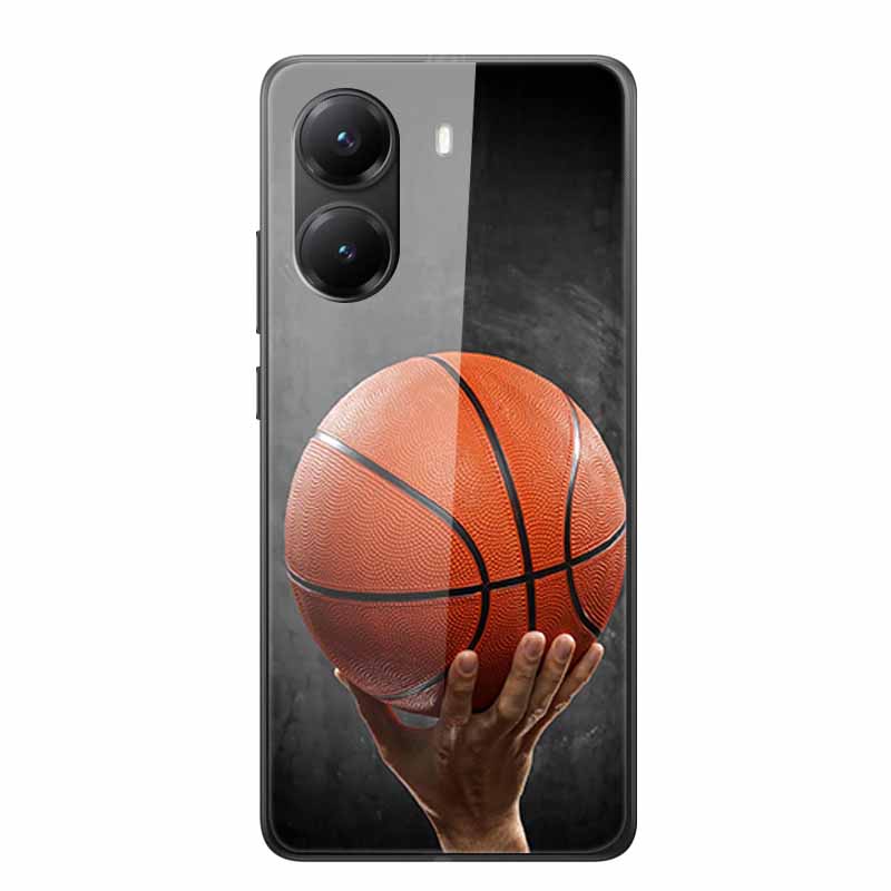 Tempered Glass Case For Xiaomi Poco X7 Pro Case Hard Glass Back Cover Soft TPU Bumper For Redmi Turbo 4 Phone Case X7Pro Turbo4