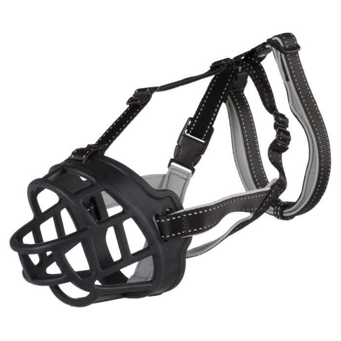 Náhubek - TRIXIE - Muzzle Flex - Guma - Velikost XL/XXL - Černý