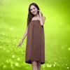 Extra Thick Strapless Bow Bathrobe & Wearable Towel