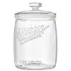 Glass Jar Rice Container Canister 3.7L Storage Jar Glass Storage Container Airtight Container Jar Mason Jar Bottle Moisture-proof Candy Container Coff