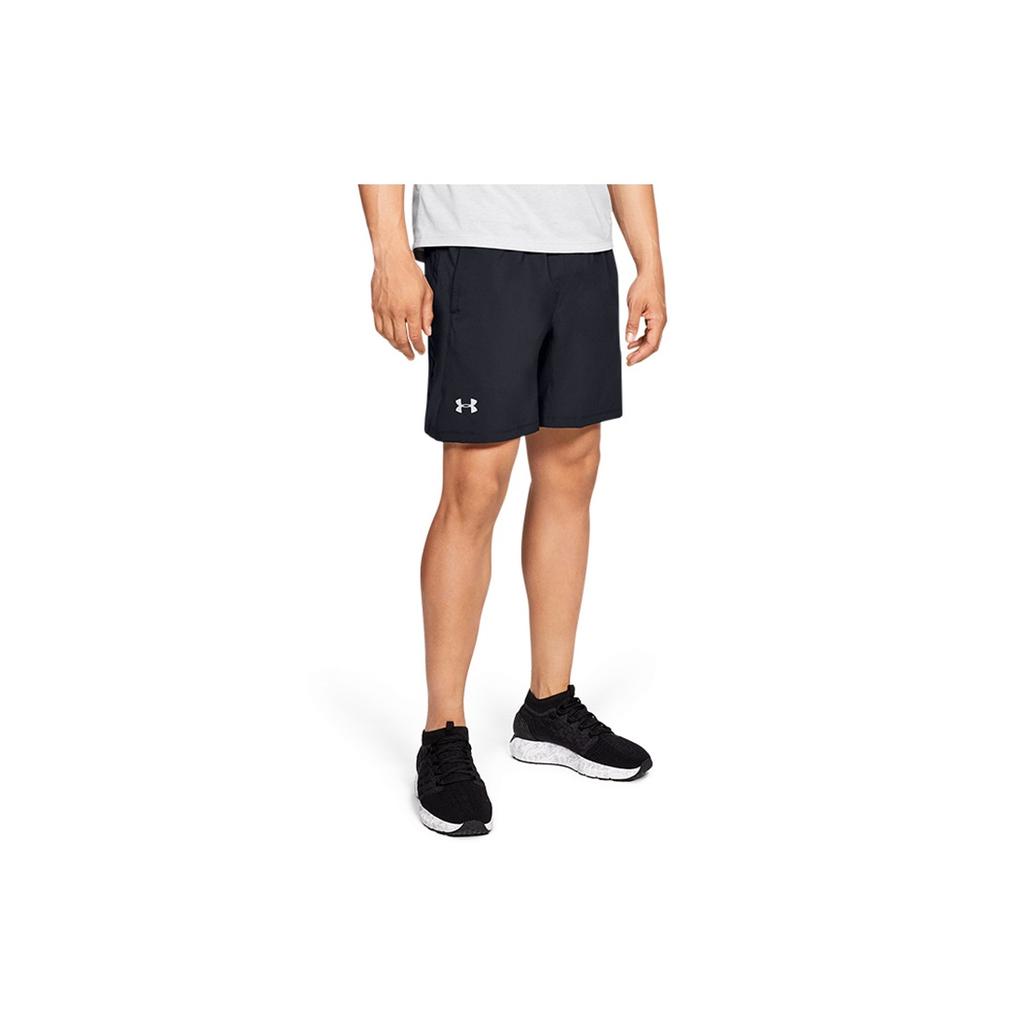 Under Armour 2-in-1 Running Shorts Men Bottoms Black 1326576-001