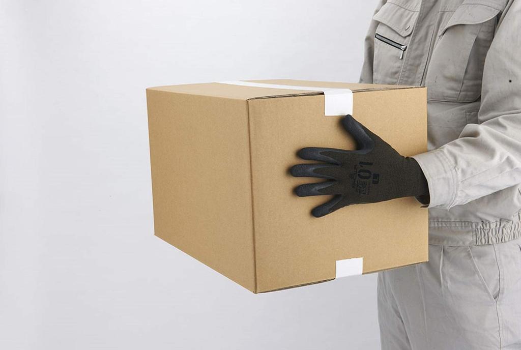 Showa Handschuhe Kauf Arbeit MAMORI 01 Größe Satz Naturkautschuk für Heimwerken und Olivgrün [Großpackung Handschuhe] Griffig, S, 4, Beschichtet, Rutschfest, Transport,