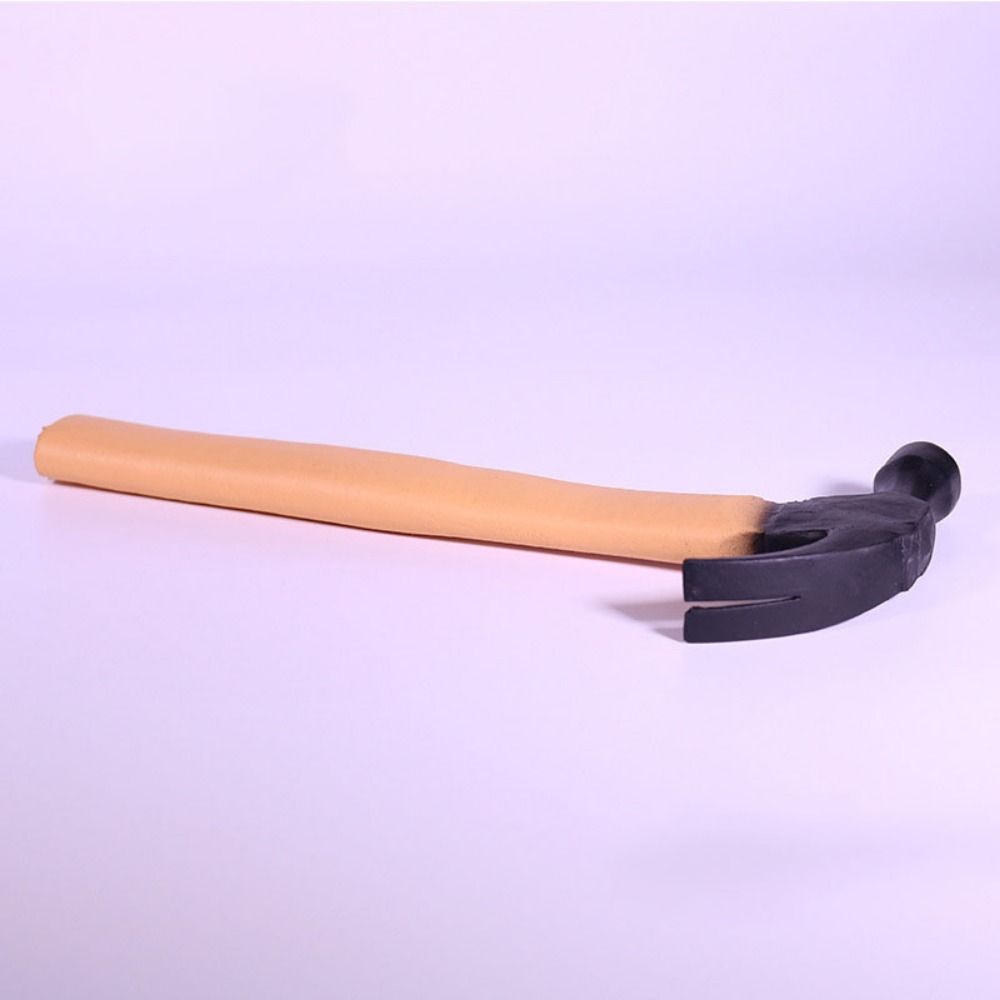Realistic Hammer Toy Prop Creative Prank Toy Magic Prop Fake Hammer  Stage Performance