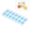   Tray Food Grade Plastic Silicone Ice Mold with Removable Lid for Cocktail