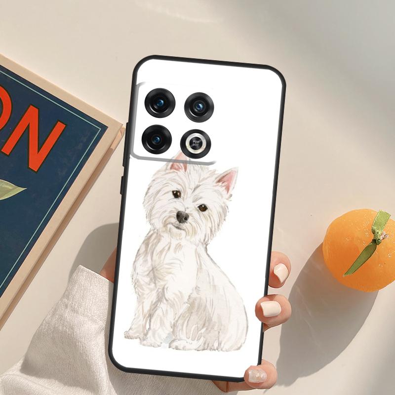 

West Highland Terrier Westie Case For OnePlus 12R 13R 13T 10R 15 13 12 11 10T 8T Nord CE 4 3 2 Lite N20 N30 Nord 5 Cover OnePlus Nord CE 2