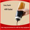 Graduated Squeeze Bottle for Sauces and Dressings - Pointed Tip for Precision