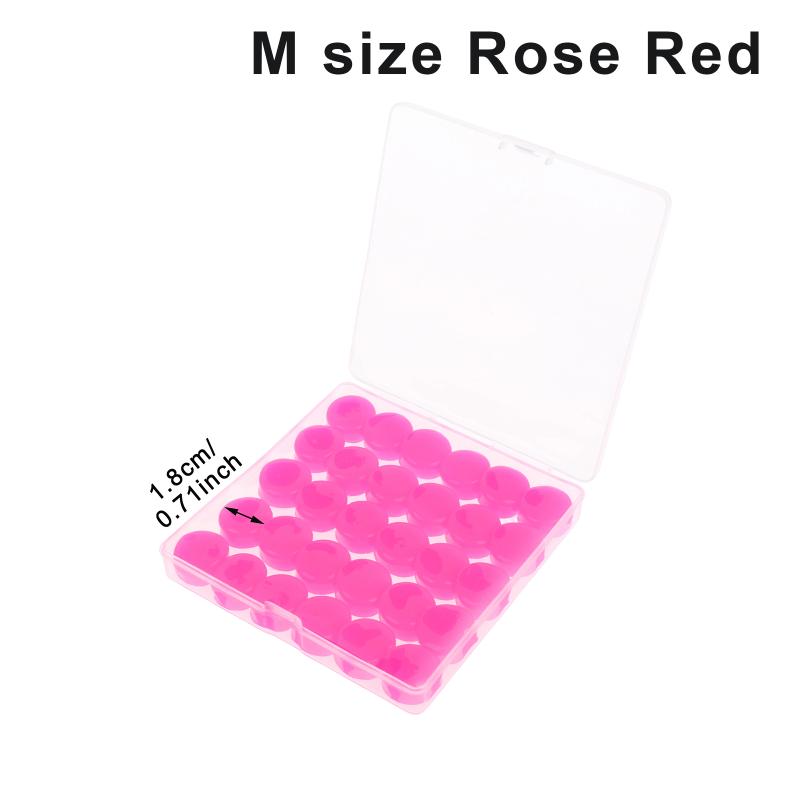 30Pcs Silicone Ear Plugs Reusable Earplugs For Sleeping Swimming Traveling Working Studying Noise Reduction Flexible Ear Plugs