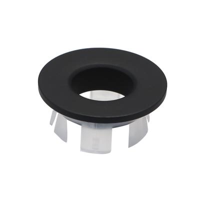 Durable Round Brass Basin Faucet Hole Cap Insert Chrome Ring Bathroom Overflow Cover