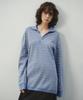 CITTA Soft Loop Stripe Collar Knit_Ctk265(Blue)