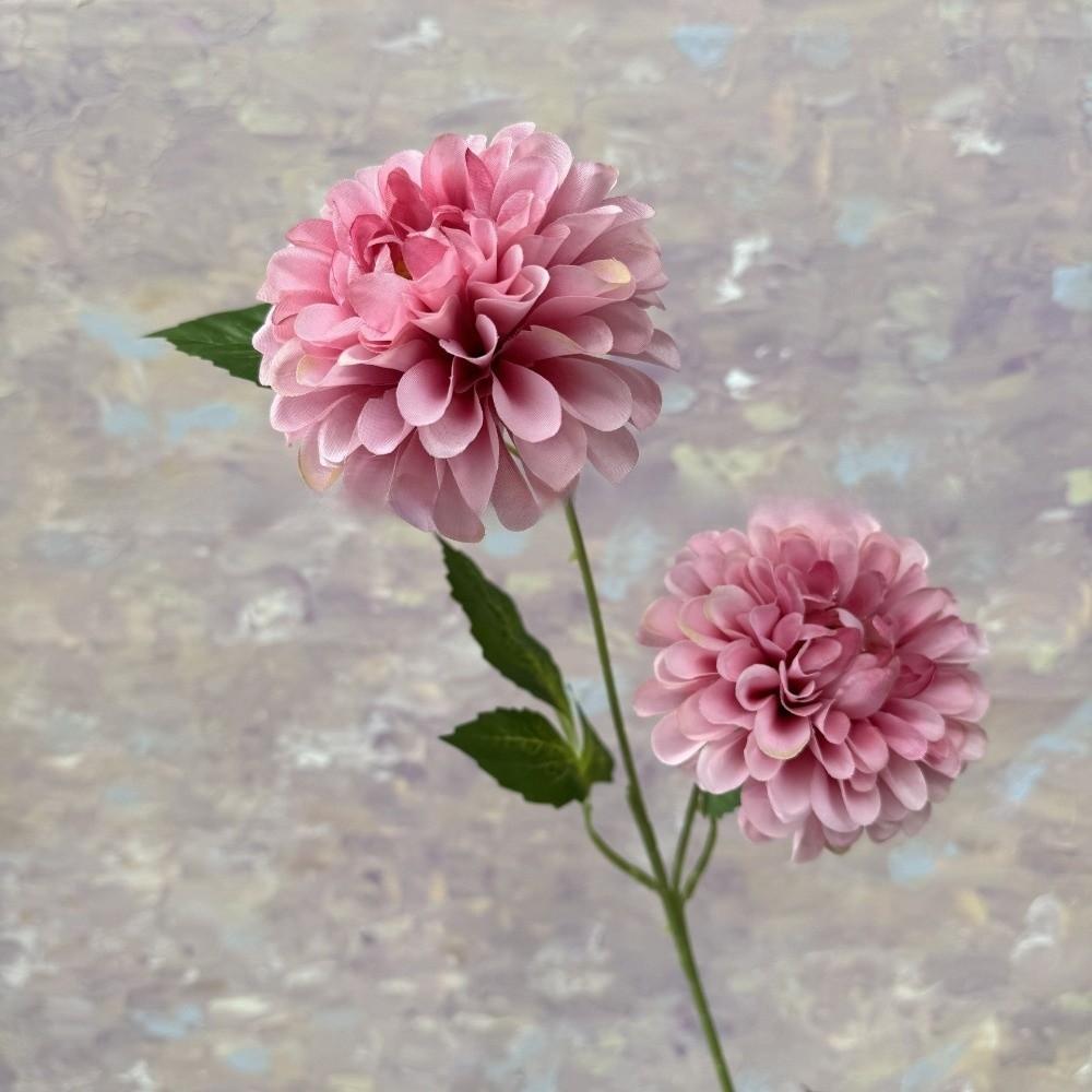 New Silk Artificial Dahlia Flowers Decorative Bouquet Chrysanthemum Fake Flower Floral Artificial Faux Plants Wedding