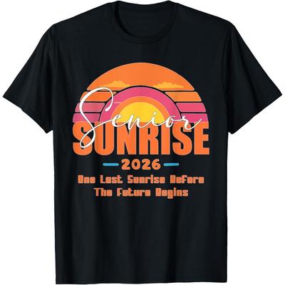 Vintage SENIOR SUNRISE 2026 Seniors of Class Graduation T-Shirt(7)