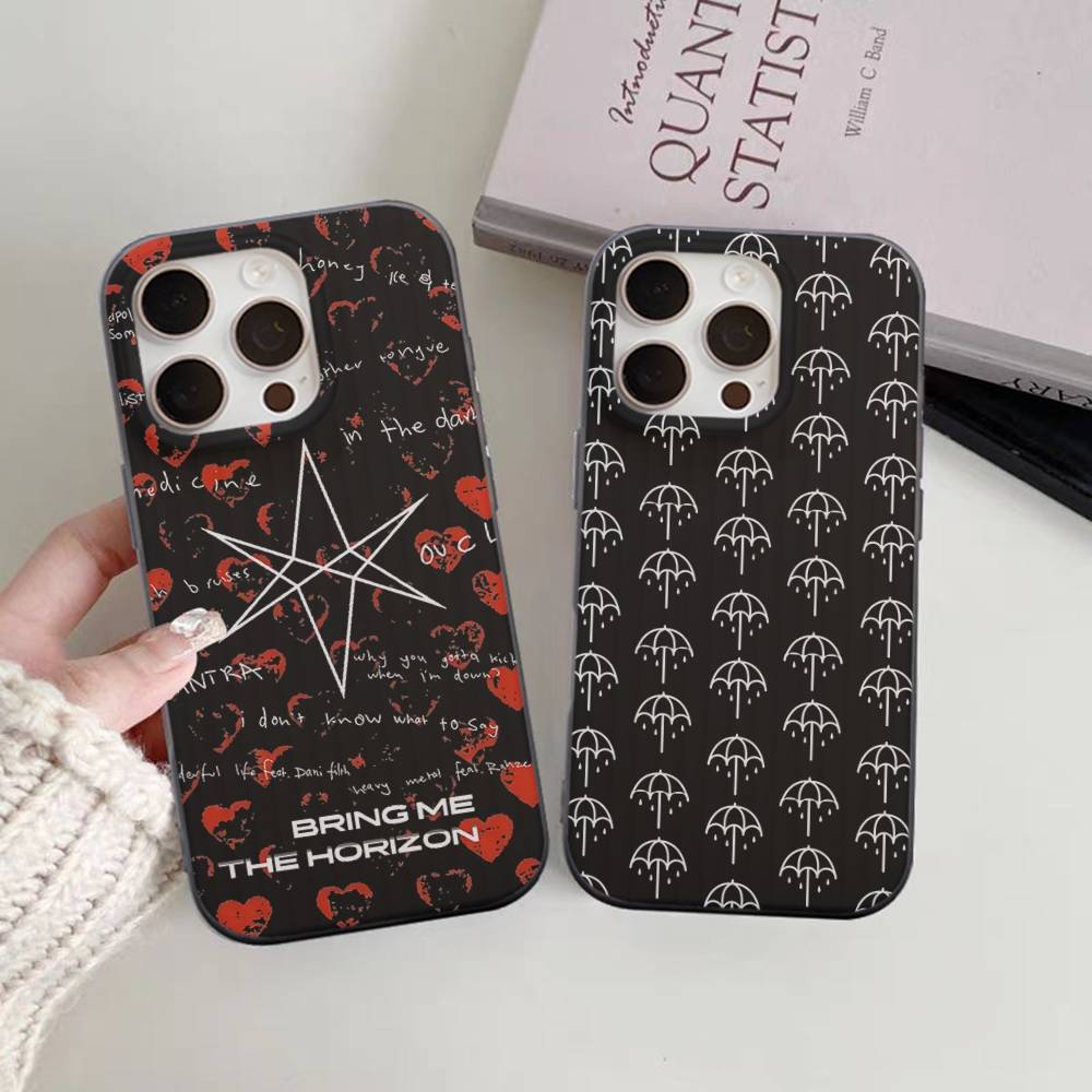 B-Bring M-Me The B-BMTH H-Horizon Phone Case For IPhone 17 16 15 14 13 12 11 Pro Max Plus Corrugated Bumper Back Cover Shell