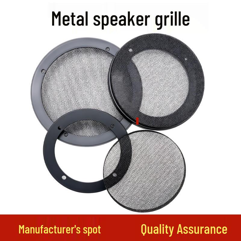 Dustproof Anti-Collision Metal Mesh Cover for Car/Home Ceiling Speakers