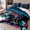 Transformers 3Pcs Bedding Set Duvet Cover With Two Pillowcases For Bedroom Home Decoration