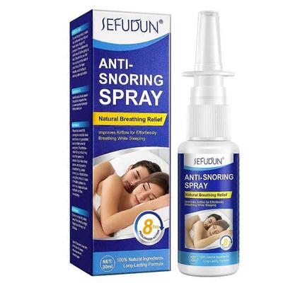 Spray Nasale Anti-Russamento, Soluzione Naturale per il Sollievo dal Russamento, Ferm Russamento Rapido 2025