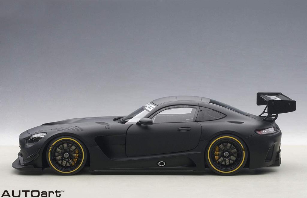 AUTOart GT3 Matte Black 1/18 Mercedes-AMG