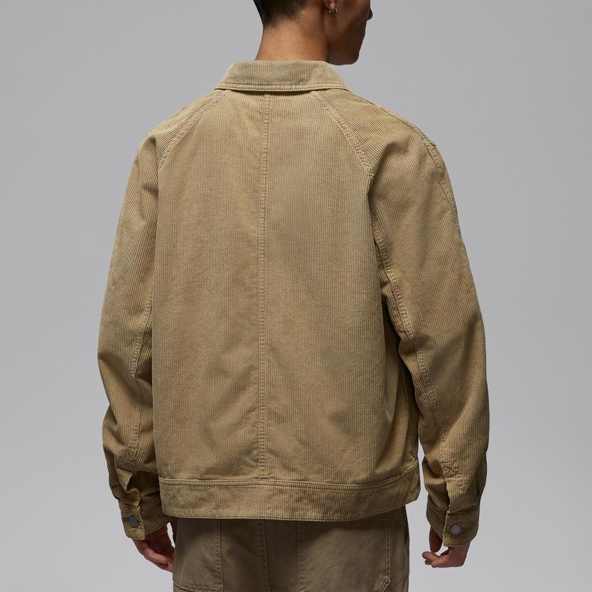 Jordan As M J Flt Corduroy Chore Collar Zip Fashion Long Sleeve Jacket Men Jackets IF1826-247