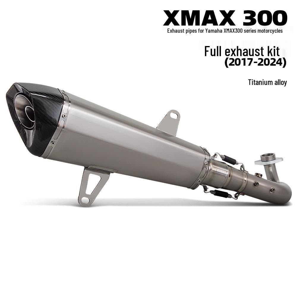 Yamaha XMAX300 Titanium Alloy Exhaust System (2017-2024)
