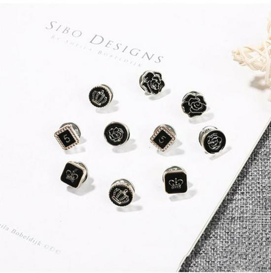 Mini Floral Anti-Exposure Brooch Pin - Cardigan, Scarf & Collar Accessory