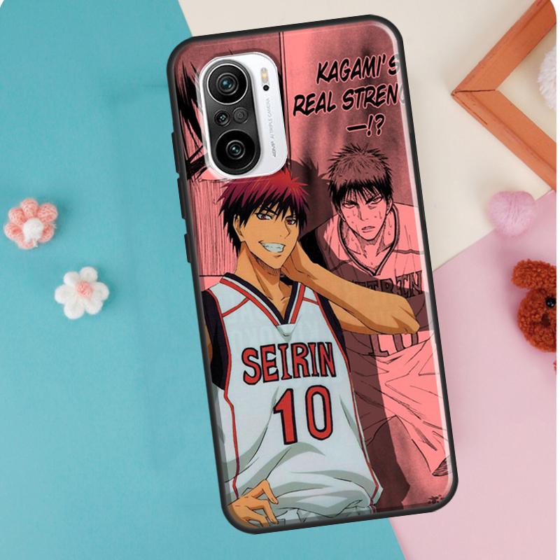 Kuroko Basketball Anime Cover For POCO M3 M4 F1 F2 F3 X4 GT X3 Pro Case For Xiaomi 11T 10T 12 Pro 12X Mi 11 Lite